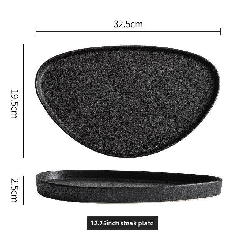 French-style Western dinner plate