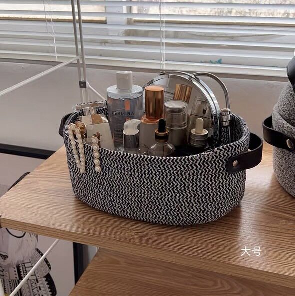 Cotton Thread Storage Basket with Handles