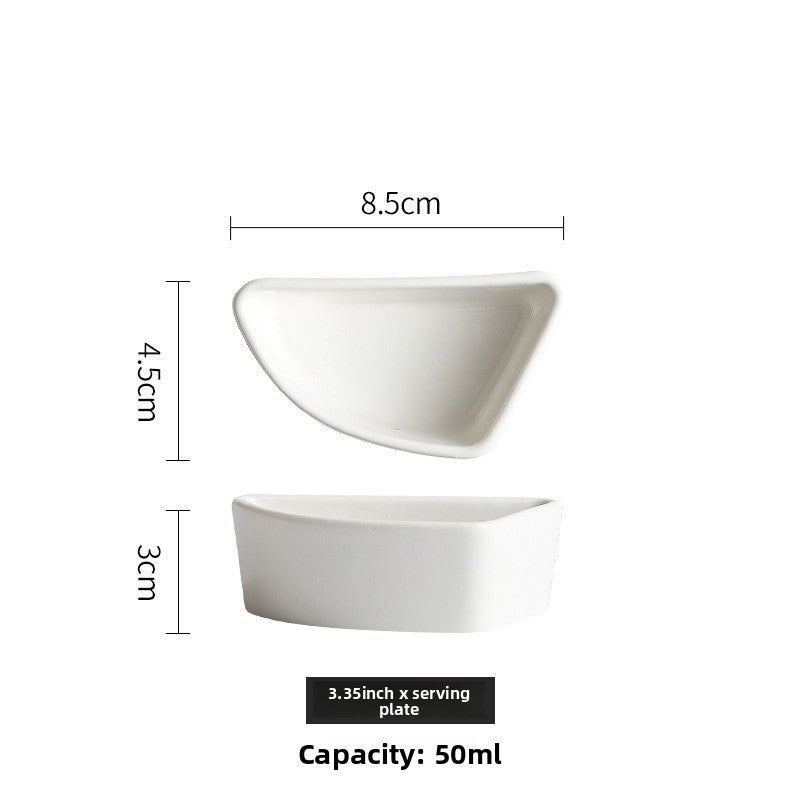 French-style Western dinner plate