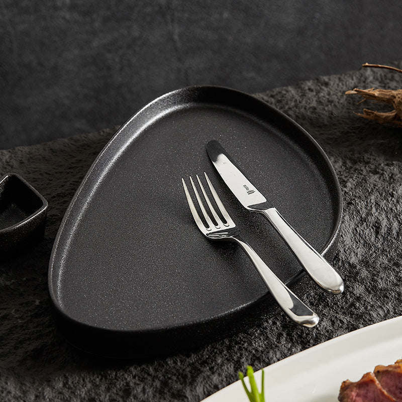 French-style Western dinner plate