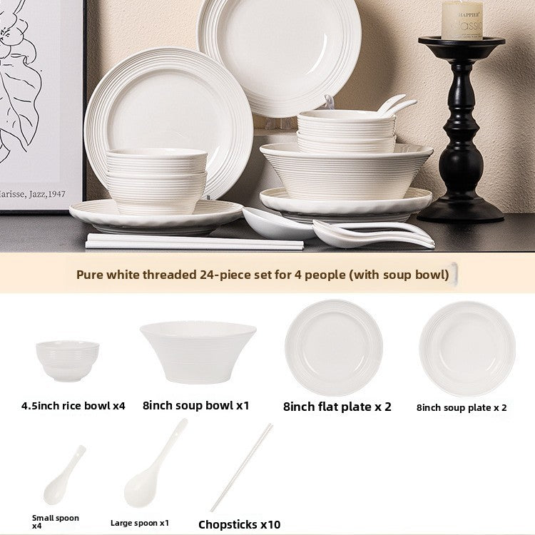 New style bowls and plates for household use