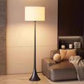 Mid-Century Modern Floor Lamp with Storage and Dimming