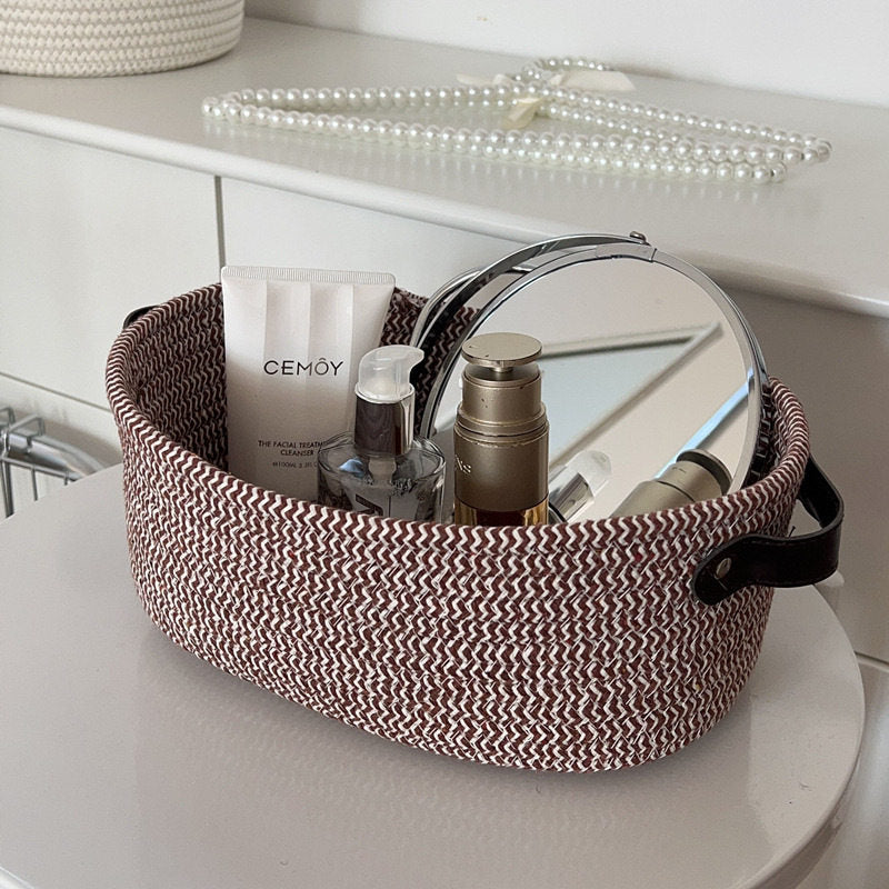 Cotton Thread Storage Basket with Handles