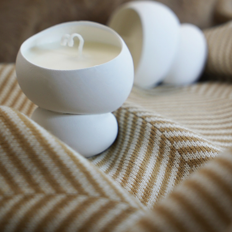 Stacked Stone Creative Indoor Scented Candles