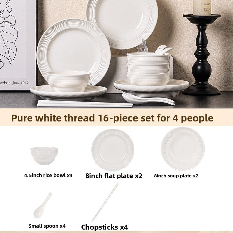 New style bowls and plates for household use