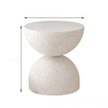 Small round table bedside table