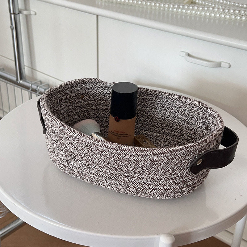 Cotton Thread Storage Basket with Handles