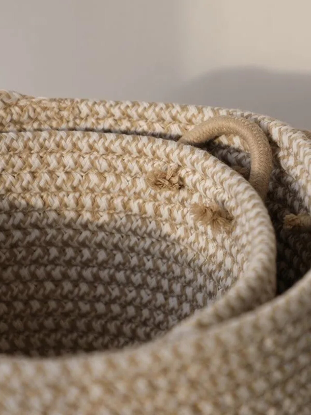 Cotton Thread Storage Basket with Handles