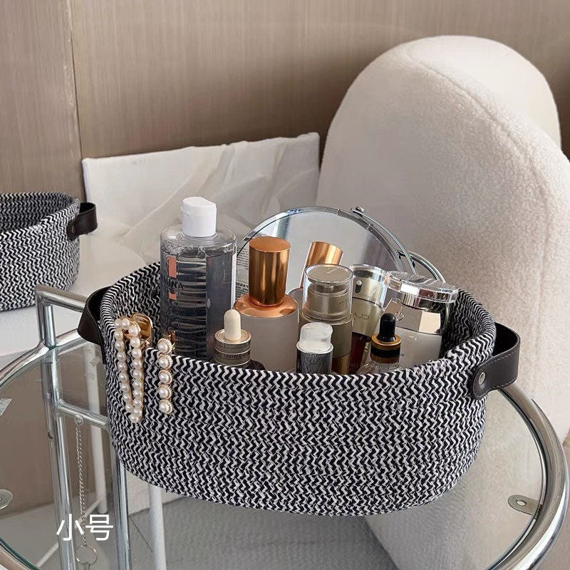 Cotton Thread Storage Basket with Handles
