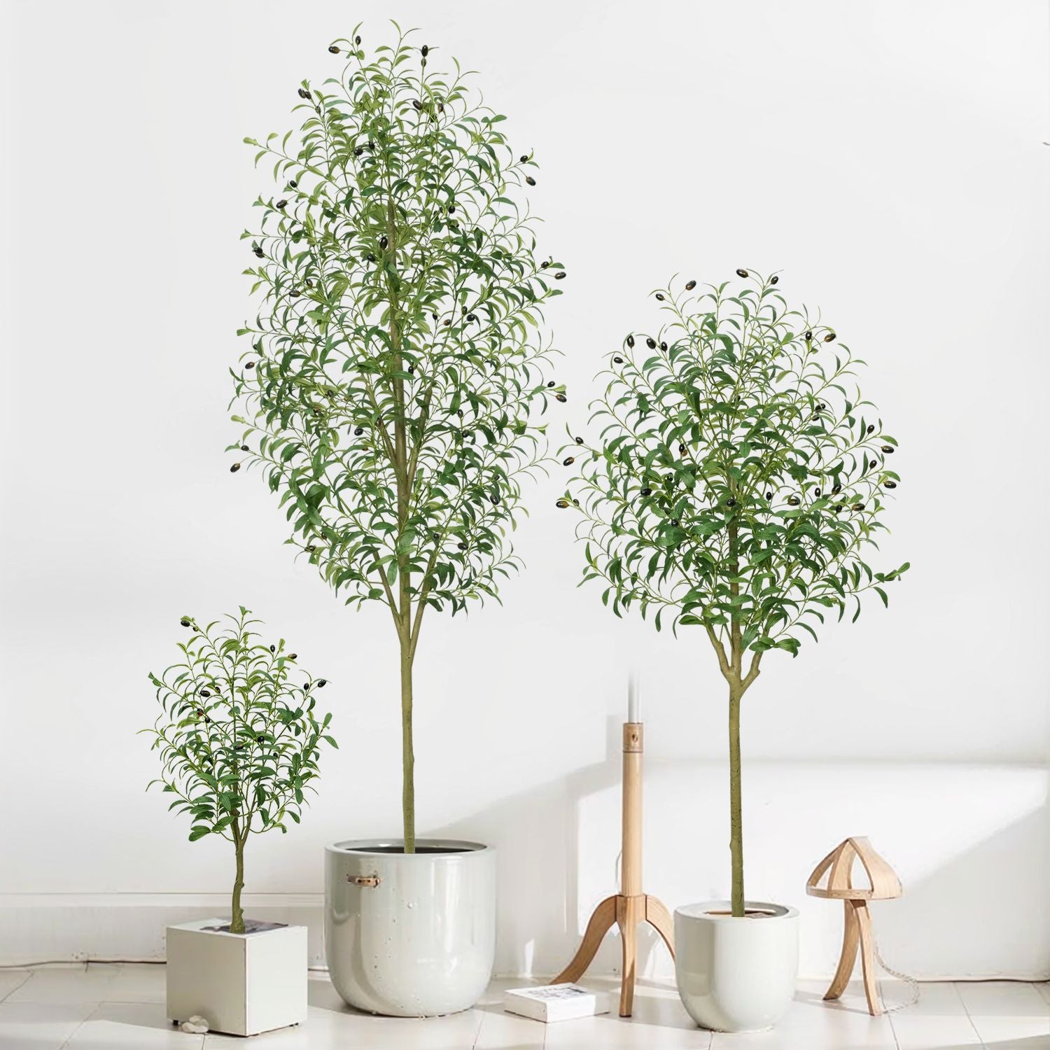 Artificial olive tree bonsai