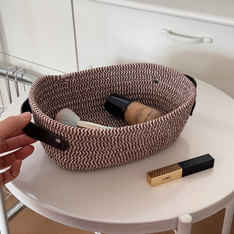 Cotton Thread Storage Basket with Handles