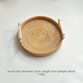 Wicker basket for storing and storing pastries