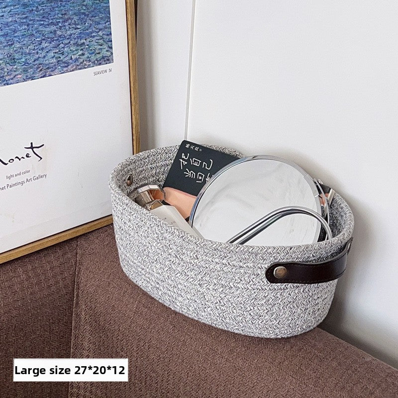 Cotton Thread Storage Basket with Handles