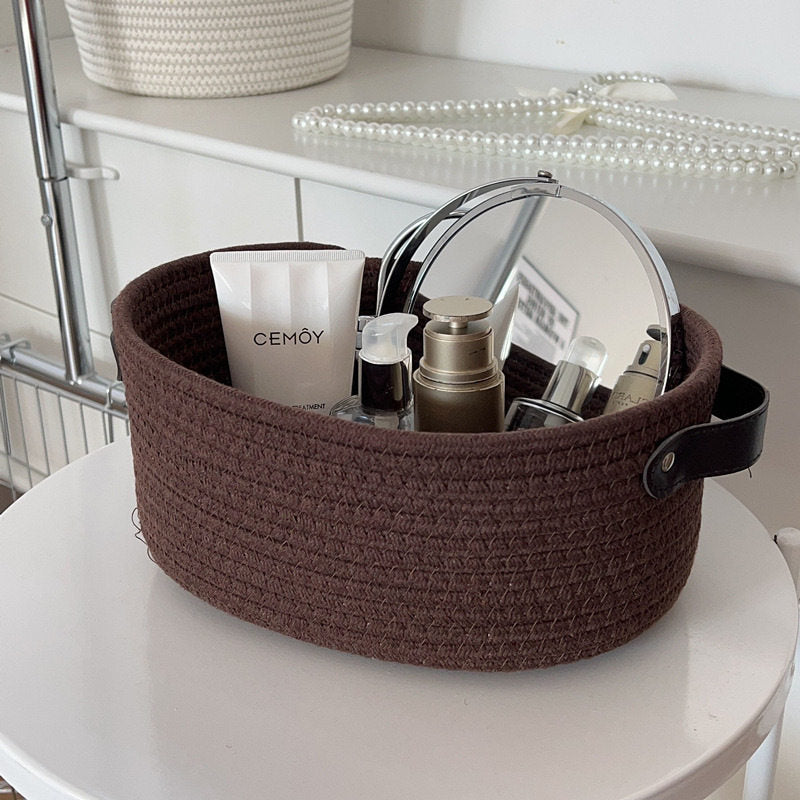 Cotton Thread Storage Basket with Handles